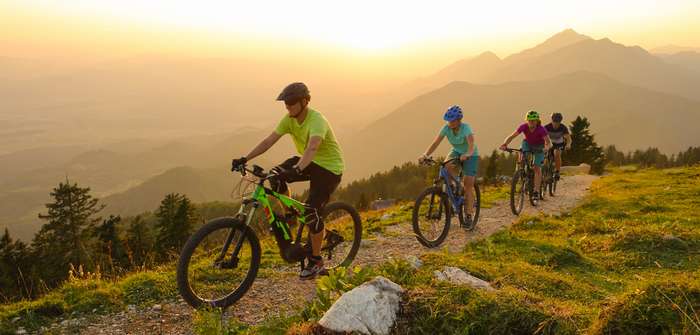 Beliebte Routen für MTB ( Foto: Adobe Stock - helivideo )