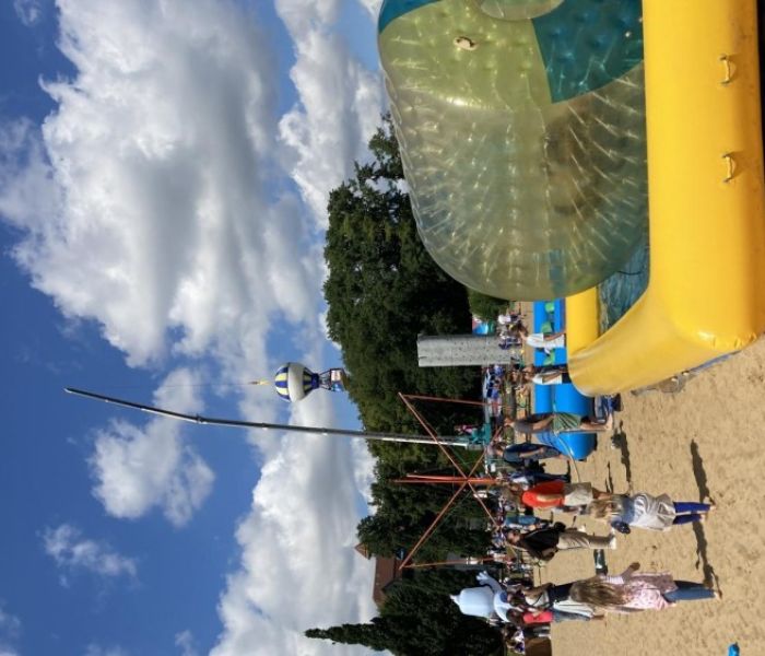 Im Stromzwerge-Kinderland warten viele sportliche Attraktionen (Foto: Stadtwerke Schwerin)